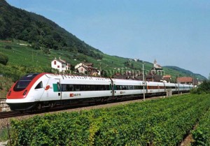 Trenes en Suiza