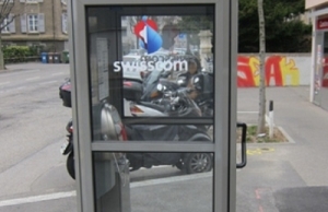 Cabina telefónica Suiza
