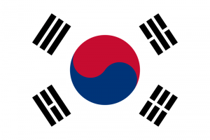 Bandera de Corea del Sur