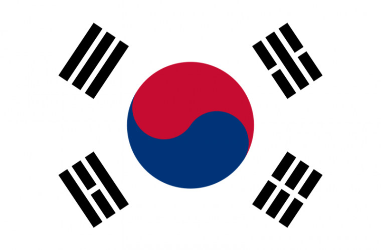 Bandera de Corea del Sur