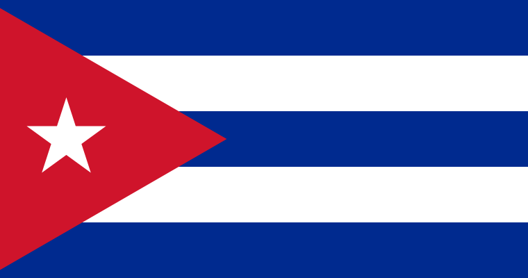 Bandera de Cuba