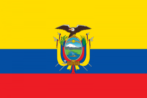 Bandera de Ecuador