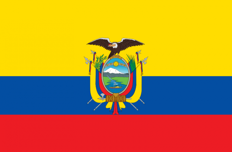 Bandera de Ecuador