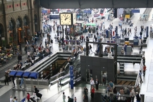 Hall de la Estacion central de Zúrich